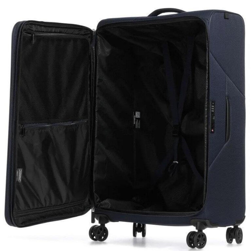 Samsonite 146854-1549 Litebeam Spinner Expandable Μεγάλη Βαλίτσα Ταξιδίου 77cm Μπλε Είδη ταξιδιού