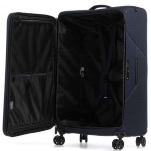 Samsonite 146854-1549 Litebeam Spinner Expandable Μεγάλη Βαλίτσα Ταξιδίου 77cm Μπλε Είδη ταξιδιού