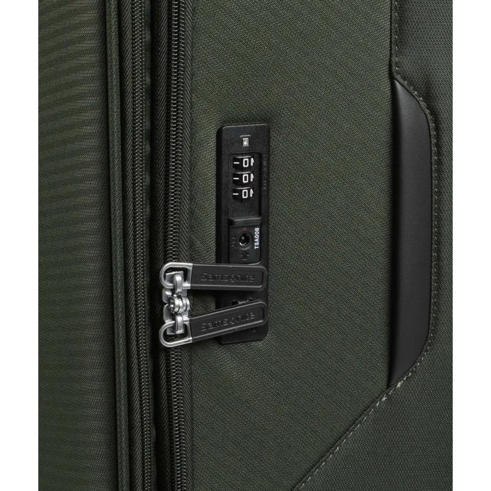 Samsonite 146854-9199 Litebeam Spinner Expandable Μεγάλη Βαλίτσα Ταξιδίου 77cm Πράσινη Είδη ταξιδιού