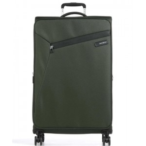 Samsonite 146854-9199 Litebeam Spinner Expandable Μεγάλη Βαλίτσα Ταξιδίου 77cm Πράσινη Είδη ταξιδιού
