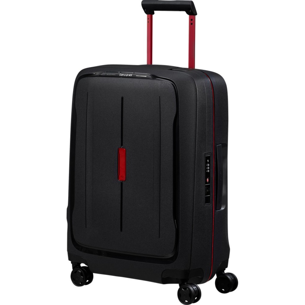 Samsonite 146909-1186 Essens Βαλίτσα Καμπίνας 55εκ Ανθρακί-Κόκκινο Είδη ταξιδιού