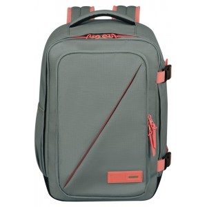 American Tourister 149174-A635 Casual Backpack Sage/Coral Γκρι Travel Items