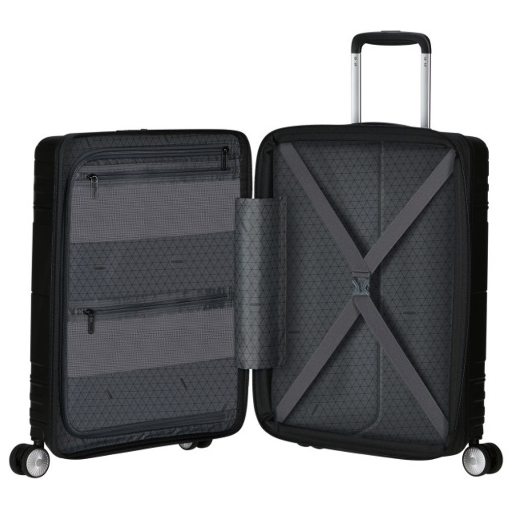 American Tourister 149416-0581 HELLO CABIN|SPINNER Βαλίτσα Καμπίνας 55cm Μαύρη
