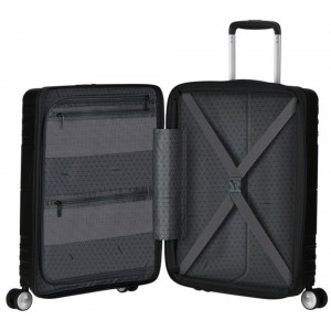 American Tourister 149416-0581 HELLO CABIN|SPINNER Βαλίτσα Καμπίνας 55cm Μαύρη