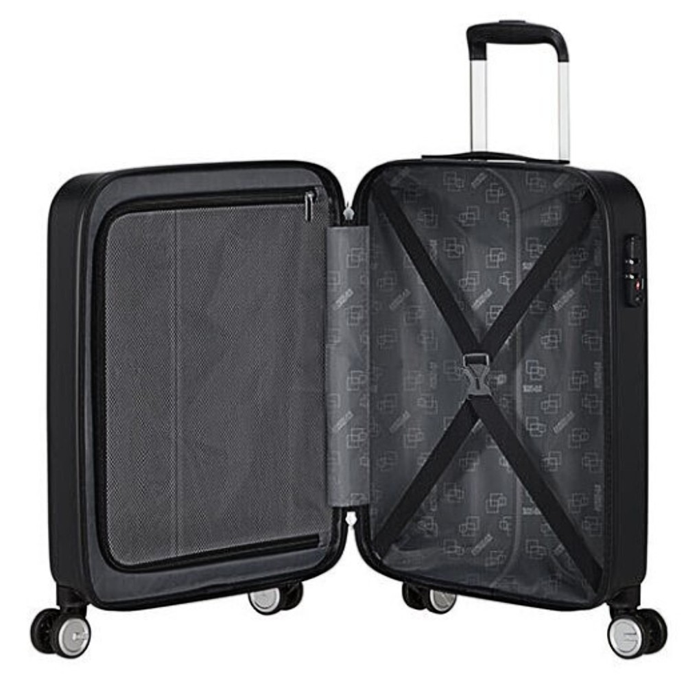 American Tourister 149794-0635 Astrobeam Cabin case Βαλίτσα Καμπίνας 55εκ Μαύρη