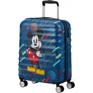 American Tourister 152579-9845 Disney Wavebreaker Mickey Cabin Suitcase 55cm Blue Travel Items