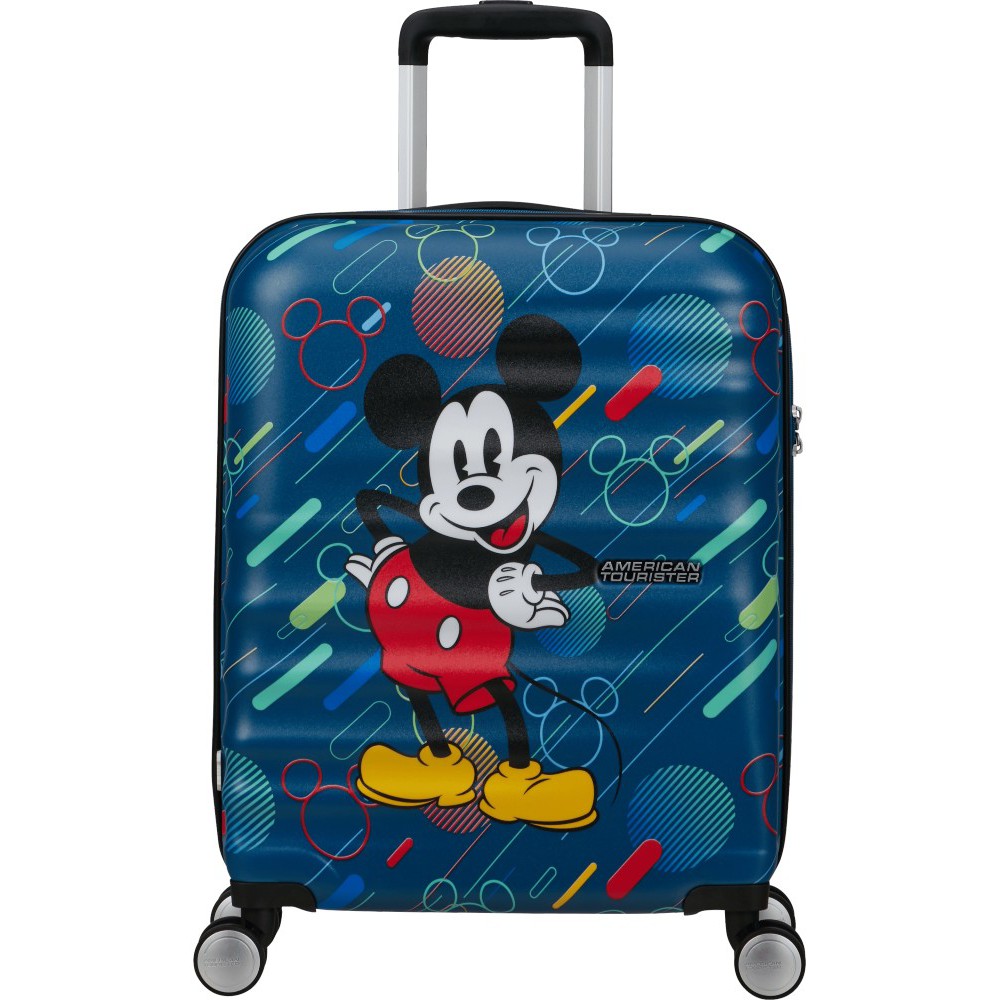 American Tourister 152579-9845 Disney Wavebreaker Mickey Cabin Suitcase 55cm Blue Travel Items