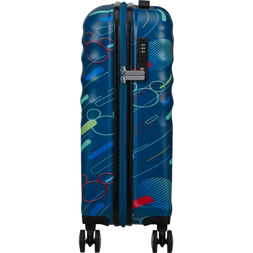 American Tourister 152579-9845 Disney Wavebreaker Mickey Cabin Suitcase 55cm Blue Travel Items