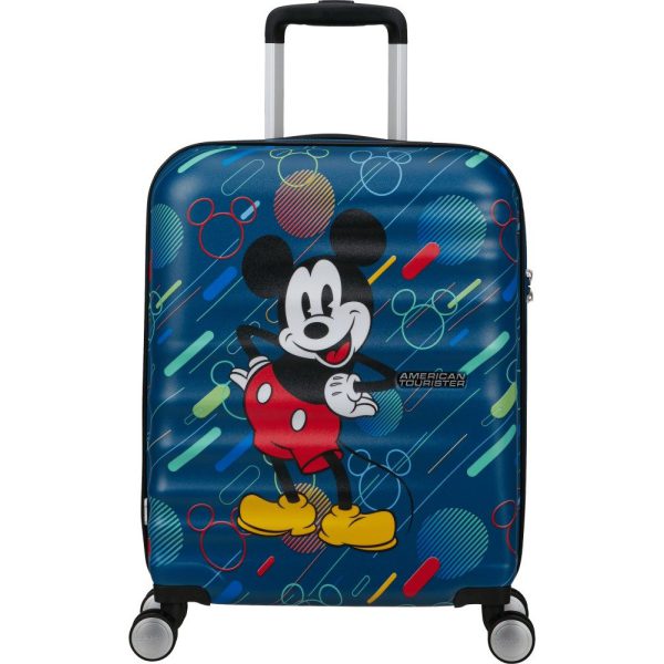 American Tourister 152579-9845 Disney Wavebreaker Mickey Βαλίτσα Καμπίνας 55cm Μπλε