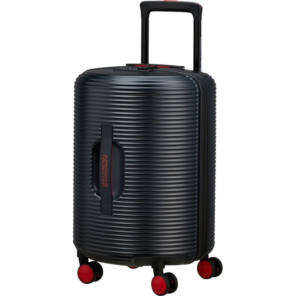 American Tourister 152970-1073 Rollio Cabin luggage Βαλίτσα Καμπίνας 52cm Μαύρη
