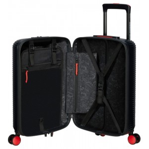 American Tourister 152970-1073 Rollio Cabin luggage Βαλίτσα Καμπίνας 52cm Μαύρη