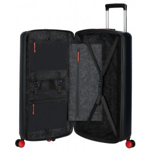 American Tourister 152971-1073 Rollio Μεγάλη Βαλίτσα 75cm Μαύρη