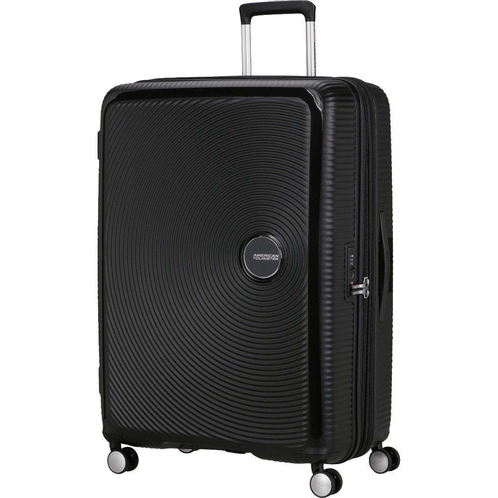 American Tourister Soundbox Spinner 80 Expandable Μεγάλη Βαλίτσα 156799-1027 Μαύρη Travel Items