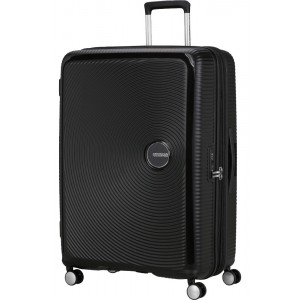 American Tourister Soundbox Spinner 80 Expandable Μεγάλη Βαλίτσα 156799-1027 Μαύρη Travel Items