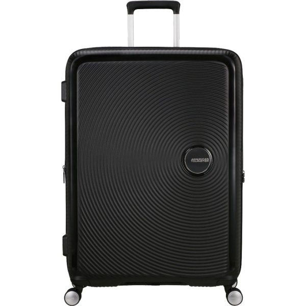 American Tourister Soundbox Spinner 80 Expandable Μεγάλη Βαλίτσα 156799-1027 Μαύρη