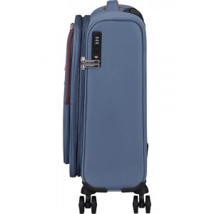 American Tourister 157365-E612 Βαλίτσα Καμπίνας 55εκ. Stone Blue Είδη ταξιδιού