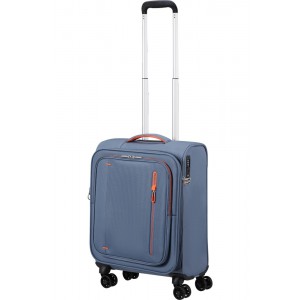 American Tourister 157365-E612 Βαλίτσα Καμπίνας 55εκ. Stone Blue Είδη ταξιδιού