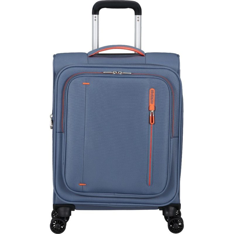 American Tourister 157365-E612 Βαλίτσα Καμπίνας 55εκ. Stone Blue American tourister