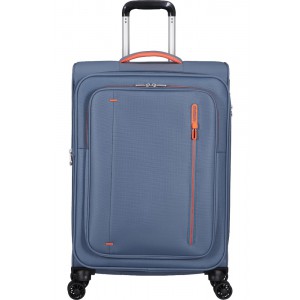 American Tourister 157366-E612 Cloudrider Spinner Exp Μεσαία Βαλίτσα 67cm Stone Blue Travel Items