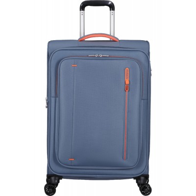 American Tourister 157366-E612 Cloudrider Spinner Exp Μεσαία Βαλίτσα 67cm Stone Blue