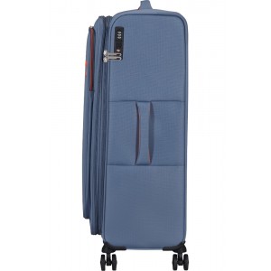 American Tourister 157367-E612 Cloudrider Spinner Exp Μεγάλη Βαλίτσα 78.5cm Stone Blue Travel Items