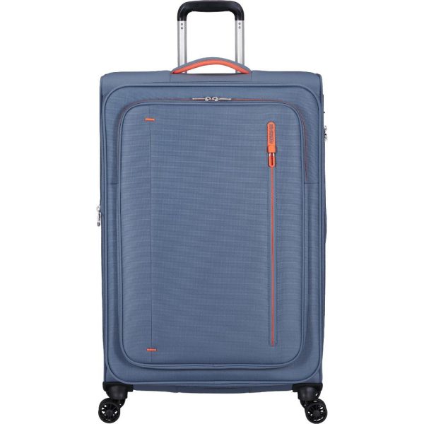 American Tourister 157367-E612 Cloudrider Spinner Exp Μεγάλη Βαλίτσα 78.5cm Stone Blue