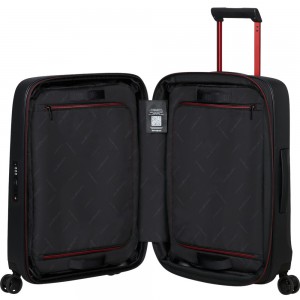 Samsonite 158554-1186 Essens Expandable Cabin Suitcase 55cm Charcoal-Red Travel Items