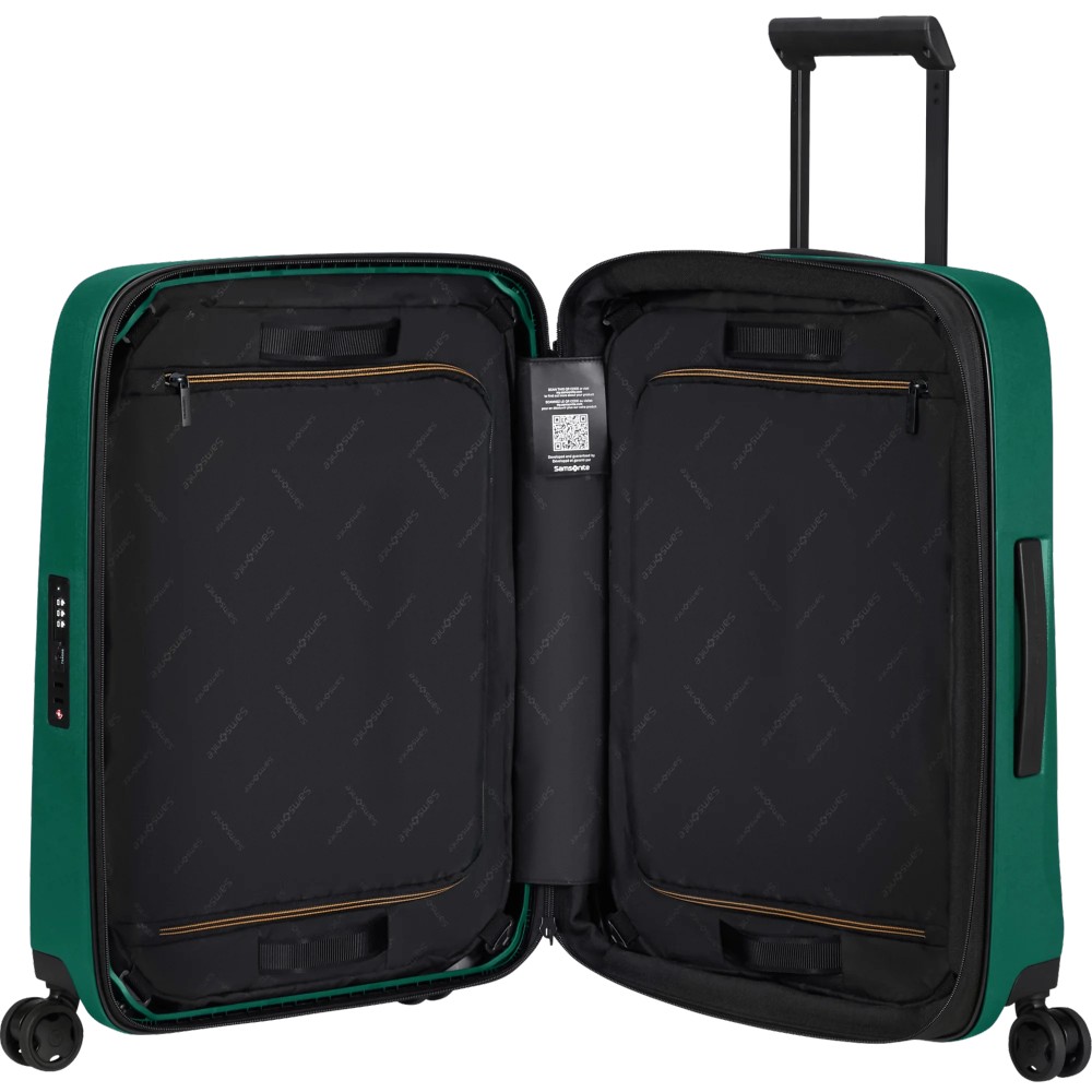 Samsonite 158554-4705 Essens Expandable Cabin Suitcase 55cm Alpine Green Travel Items