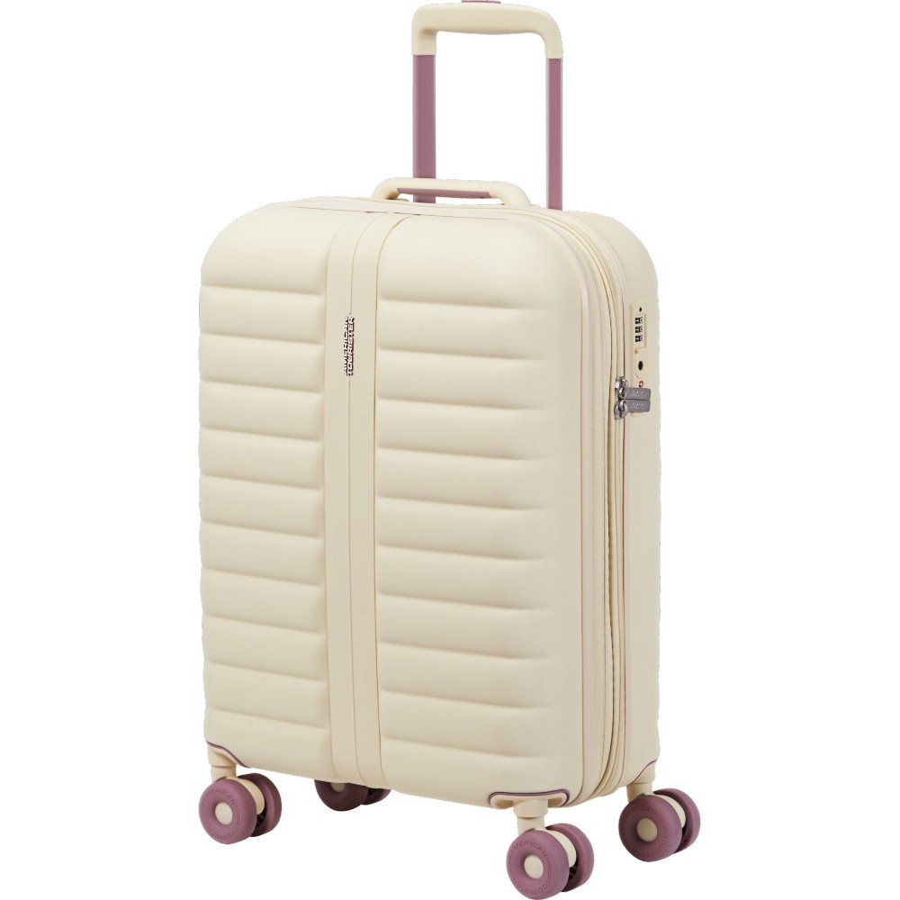 American Tourister 159930-2060 NEOVIBE Spinner Exp 55cm Cabin Luggage Summer Sand Travel Items