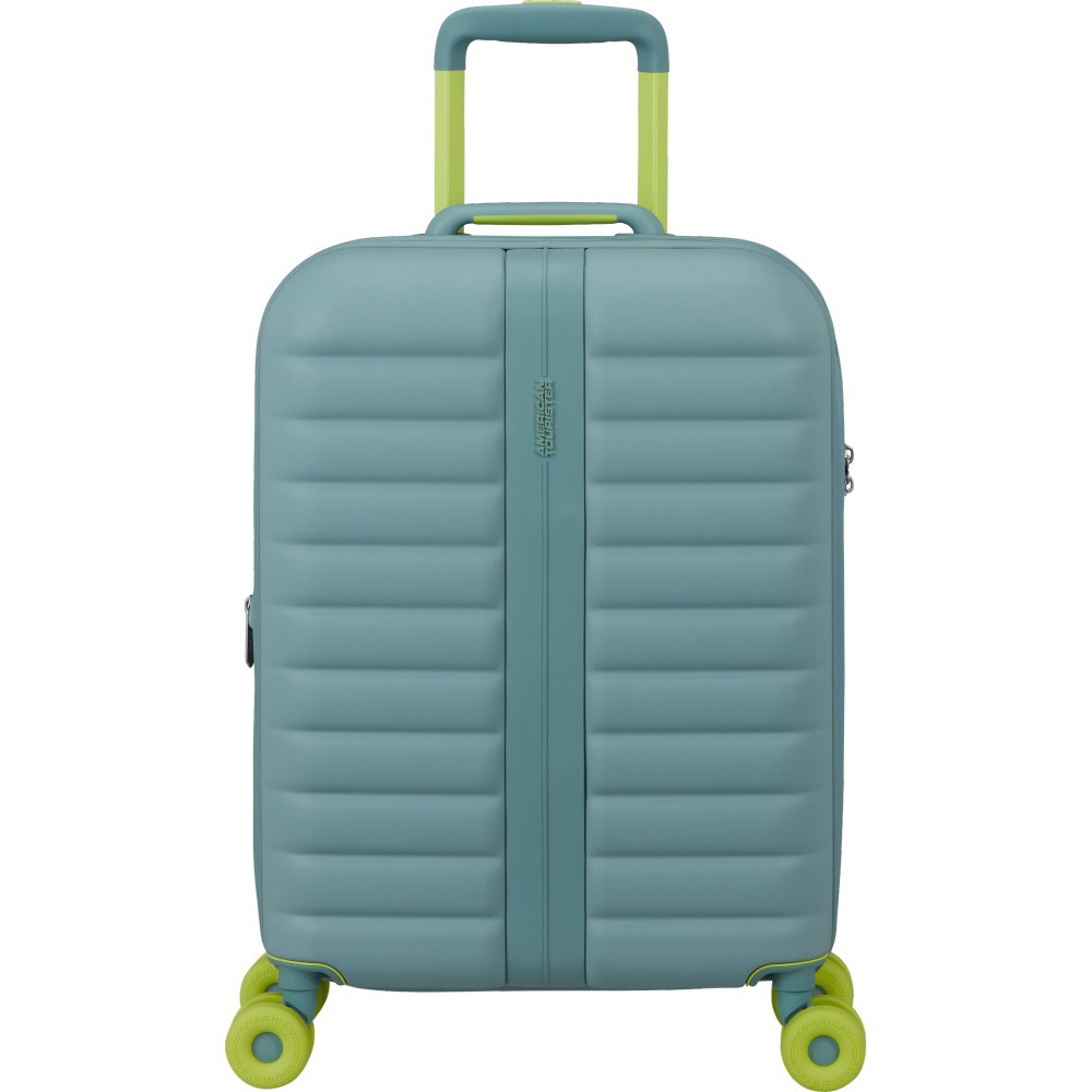 American Tourister 159930-B012 NEOVIBE Spinner Exp 55cm Cabin Suitcase Muted Mint Travel Items