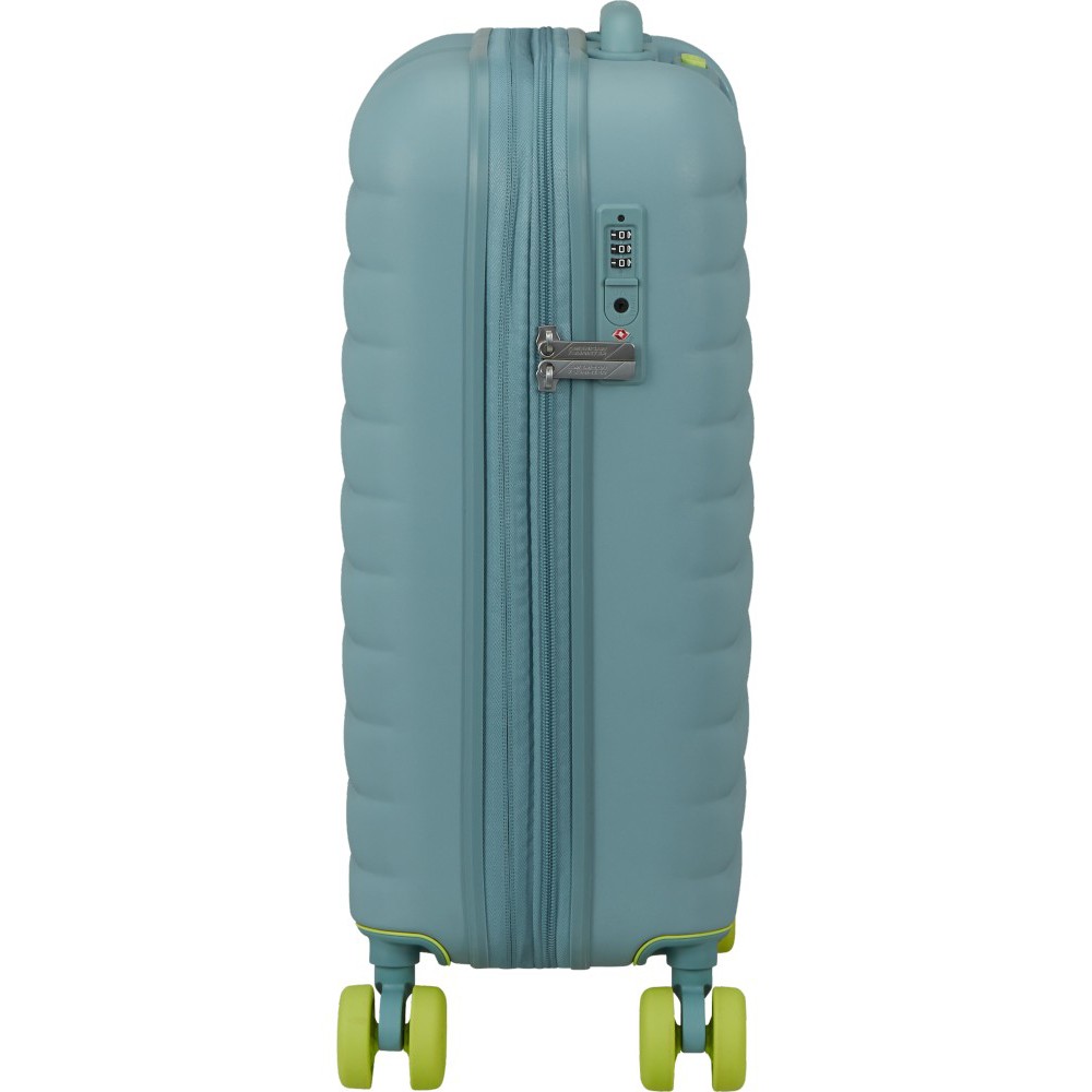 American Tourister 159930-B012 NEOVIBE Spinner Exp 55cm Cabin Suitcase Muted Mint Travel Items
