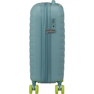 American Tourister 159930-B012 NEOVIBE Spinner Exp 55cm Cabin Suitcase Muted Mint Travel Items