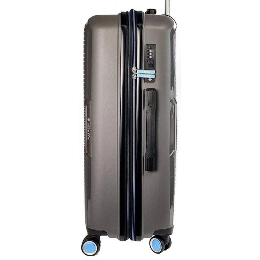 Dielle 180/60 Βαλίτσα Μεσαία 65cm Γκρι