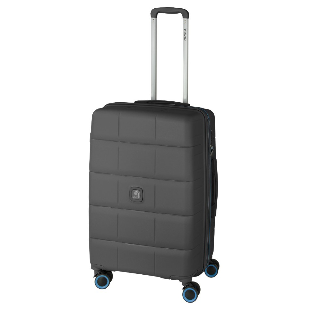 Dielle 210/60 Expandable Βαλίτσα Μεσαία 65cm Μαύρη Είδη ταξιδιού