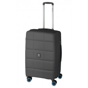 Dielle 210/60 Expandable Βαλίτσα Μεσαία 65cm Μαύρη Είδη ταξιδιού