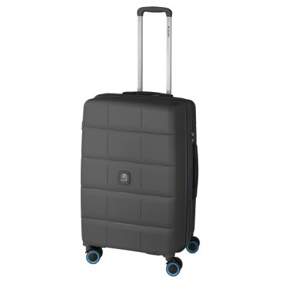 Dielle 210/60 Expandable Βαλίτσα Μεσαία 65cm Μαύρη