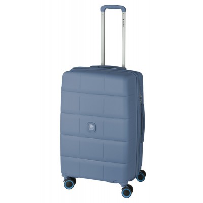 Dielle 210/60 Expandable Βαλίτσα Μεσαία 65cm Μπλε