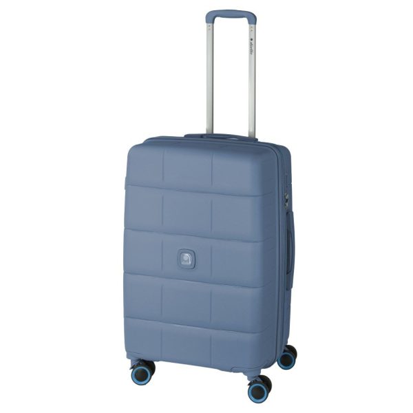 Dielle 210/60 Expandable Βαλίτσα Μεσαία 65cm Μπλε