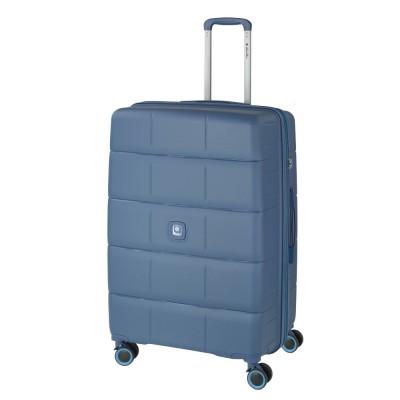 Dielle 210/70 Expandable Βαλίτσα Μεγάλη 75cm Μπλε