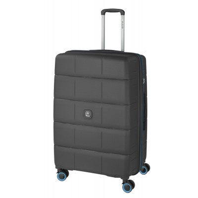 Dielle 210/70 Expandable Βαλίτσα Μεγάλη 75cm Μαύρη