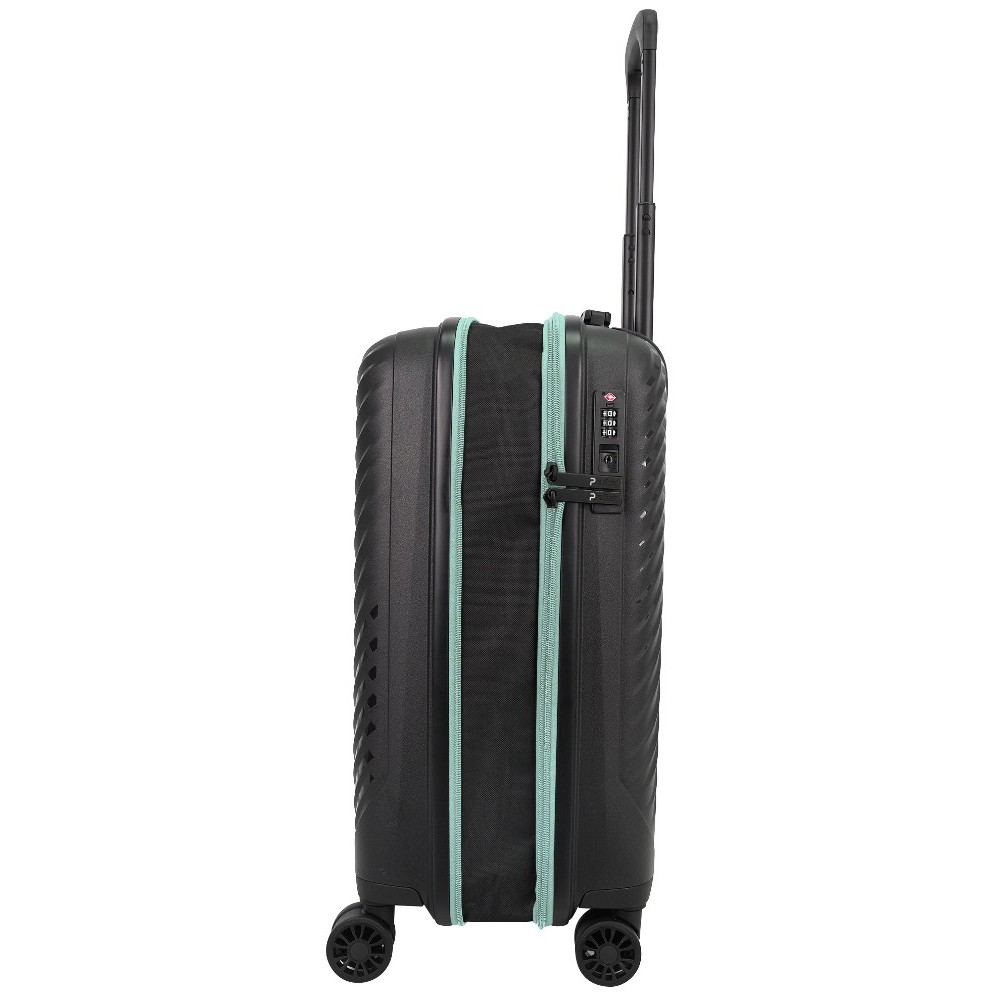 Paulter 2729-20 Expandable Βαλίτσα Καμπίνας 55cm Μαύρη Είδη ταξιδιού