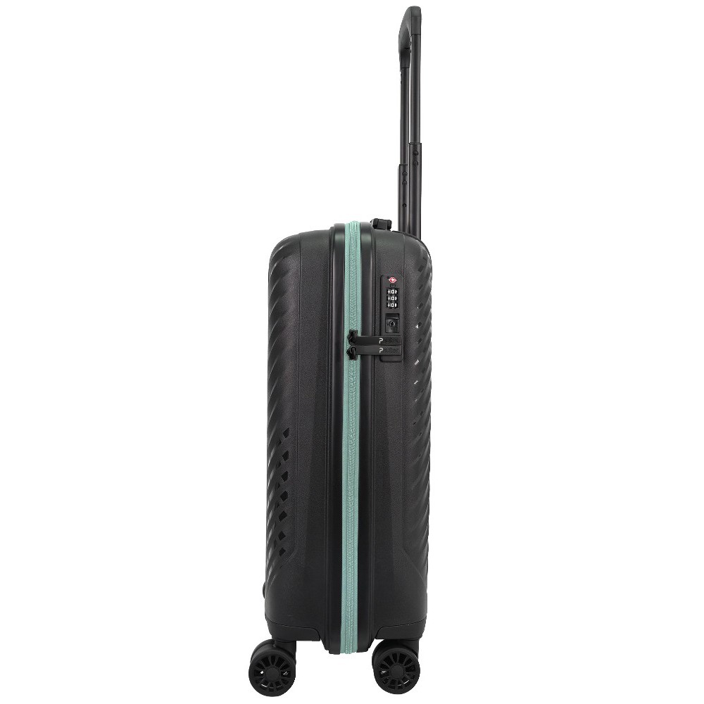 Paulter 2729-20 Expandable Βαλίτσα Καμπίνας 55cm Μαύρη Είδη ταξιδιού