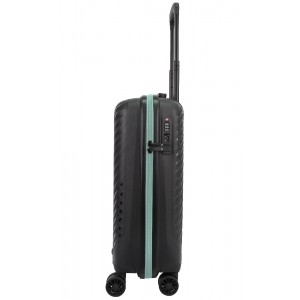 Paulter 2729-20 Expandable Βαλίτσα Καμπίνας 55cm Μαύρη Είδη ταξιδιού