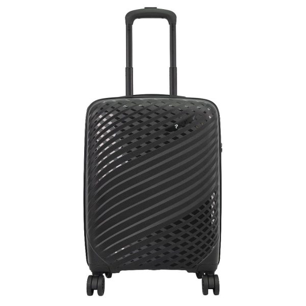 Paulter 2729-20 Expandable Βαλίτσα Καμπίνας 55cm Μαύρη