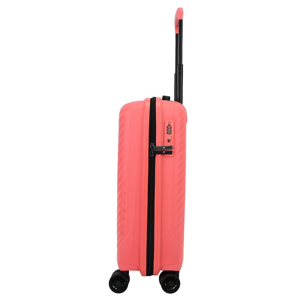 Paulter 2729-20 Expandable Βαλίτσα Καμπίνας 55cm Ροζ-Peach Είδη ταξιδιού