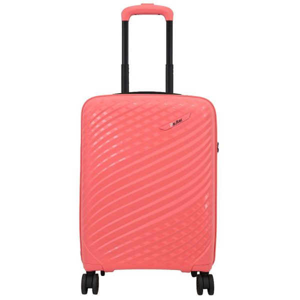 Paulter 2729-20 Expandable Βαλίτσα Καμπίνας 55cm Ροζ-Peach