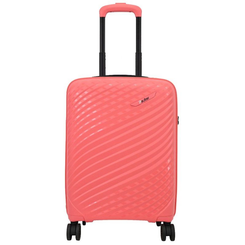 Paulter 2729-20 Expandable Βαλίτσα Καμπίνας 55cm Ροζ-Peach Paulter