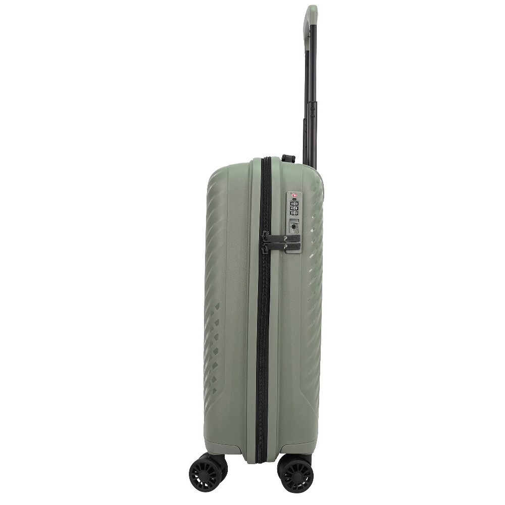 Paulter 2729-20 Expandable Βαλίτσα Καμπίνας 55cm Olive Πράσινη Είδη ταξιδιού