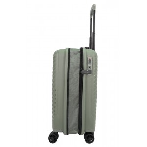 Paulter 2729-20 Expandable Βαλίτσα Καμπίνας 55cm Olive Πράσινη Είδη ταξιδιού