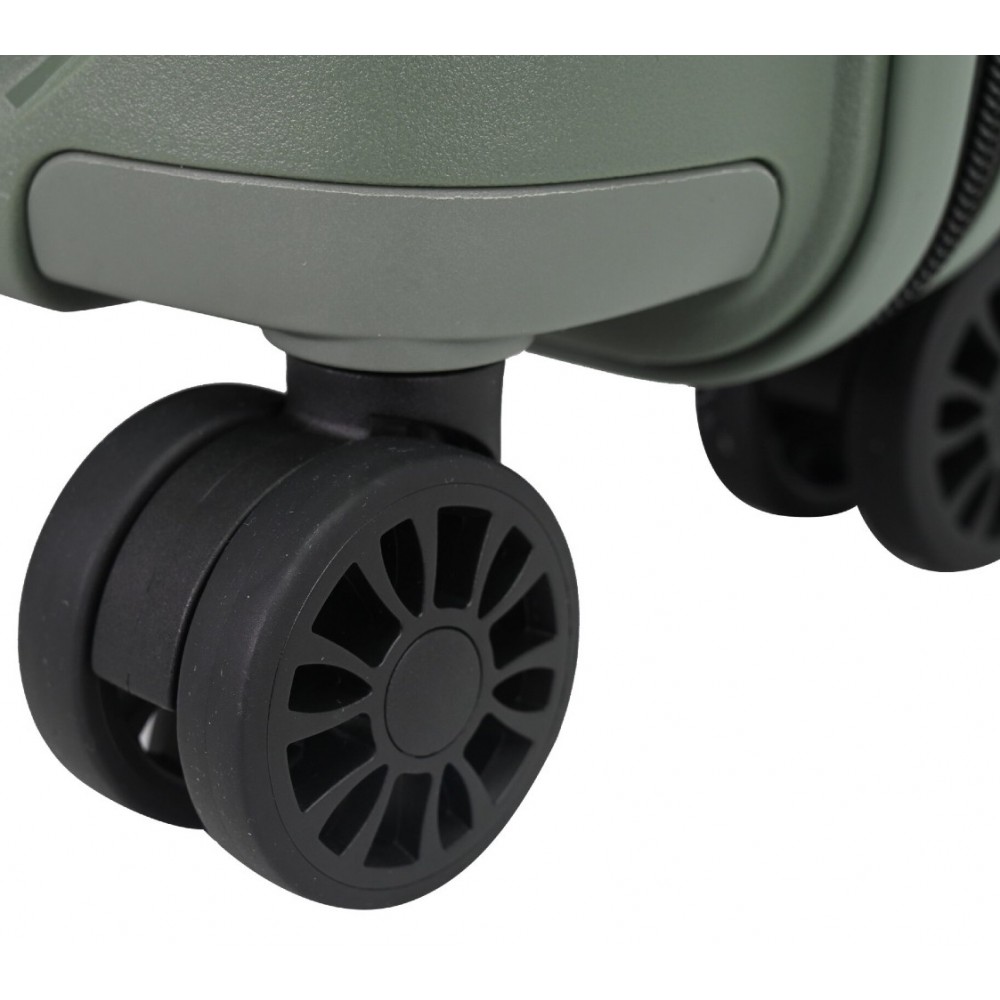 Paulter 2729-20 Expandable Βαλίτσα Καμπίνας 55cm Olive Πράσινη Είδη ταξιδιού